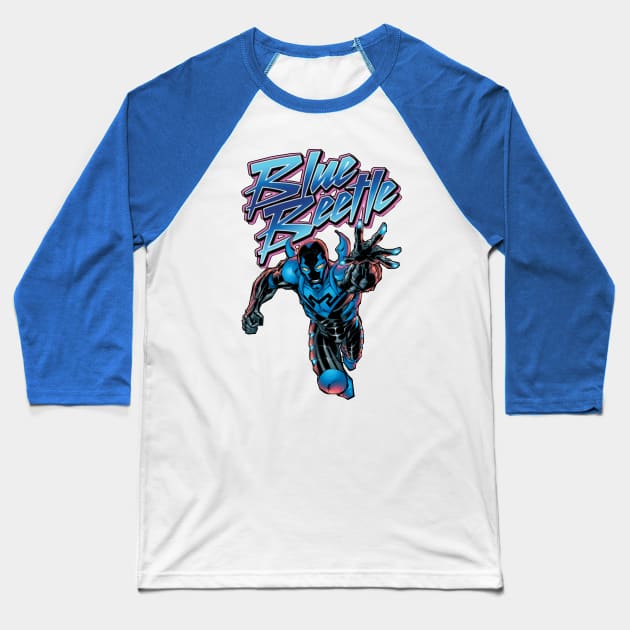 Beetle Baseball T-Shirt by ScribbleDrone